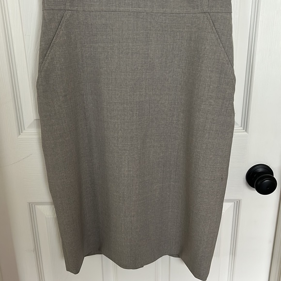 J. Crew Grey Sleeveless Dress - Picture 3 of 11